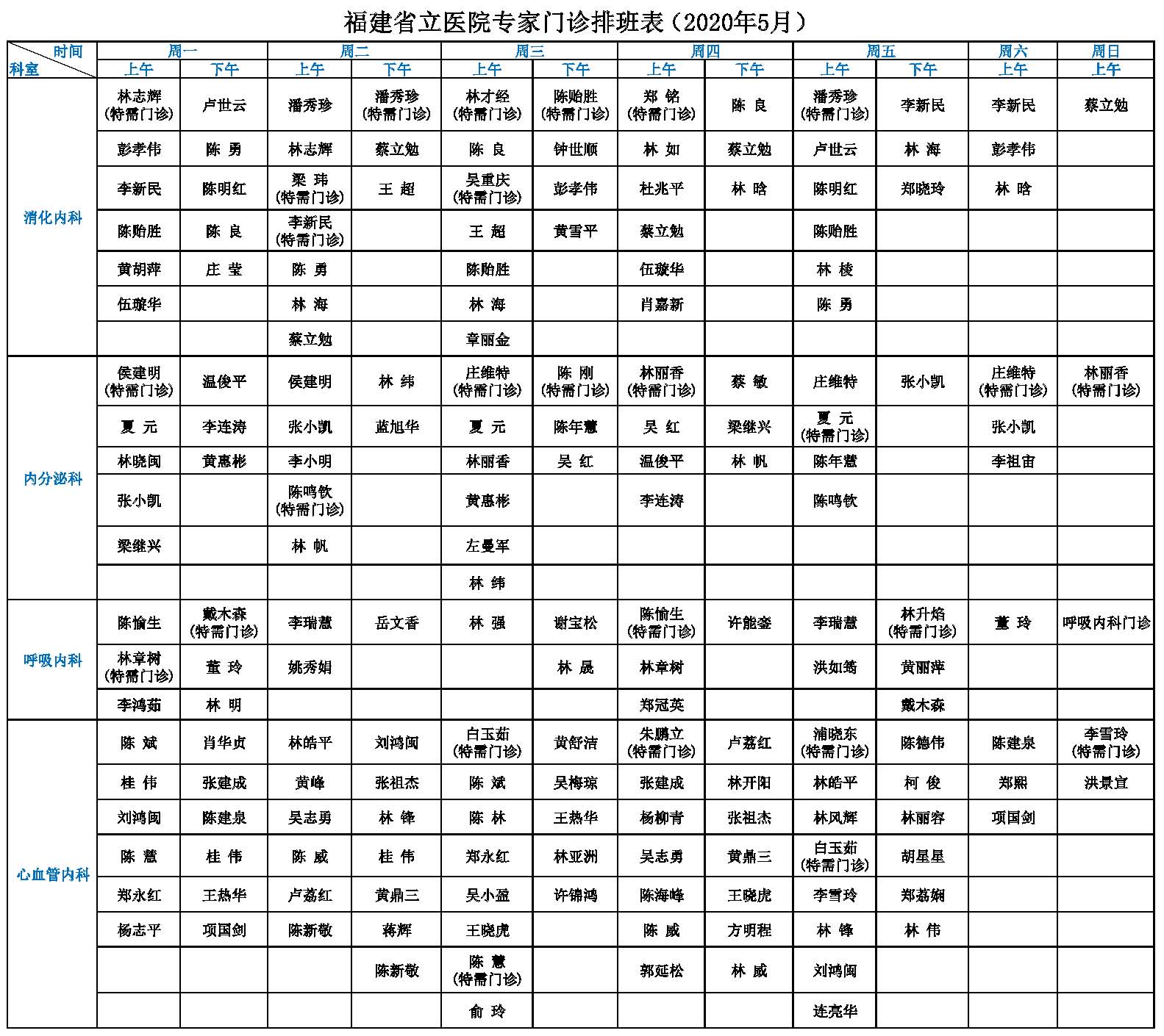 本部5月门诊排班(新排版)_页面_1.jpg