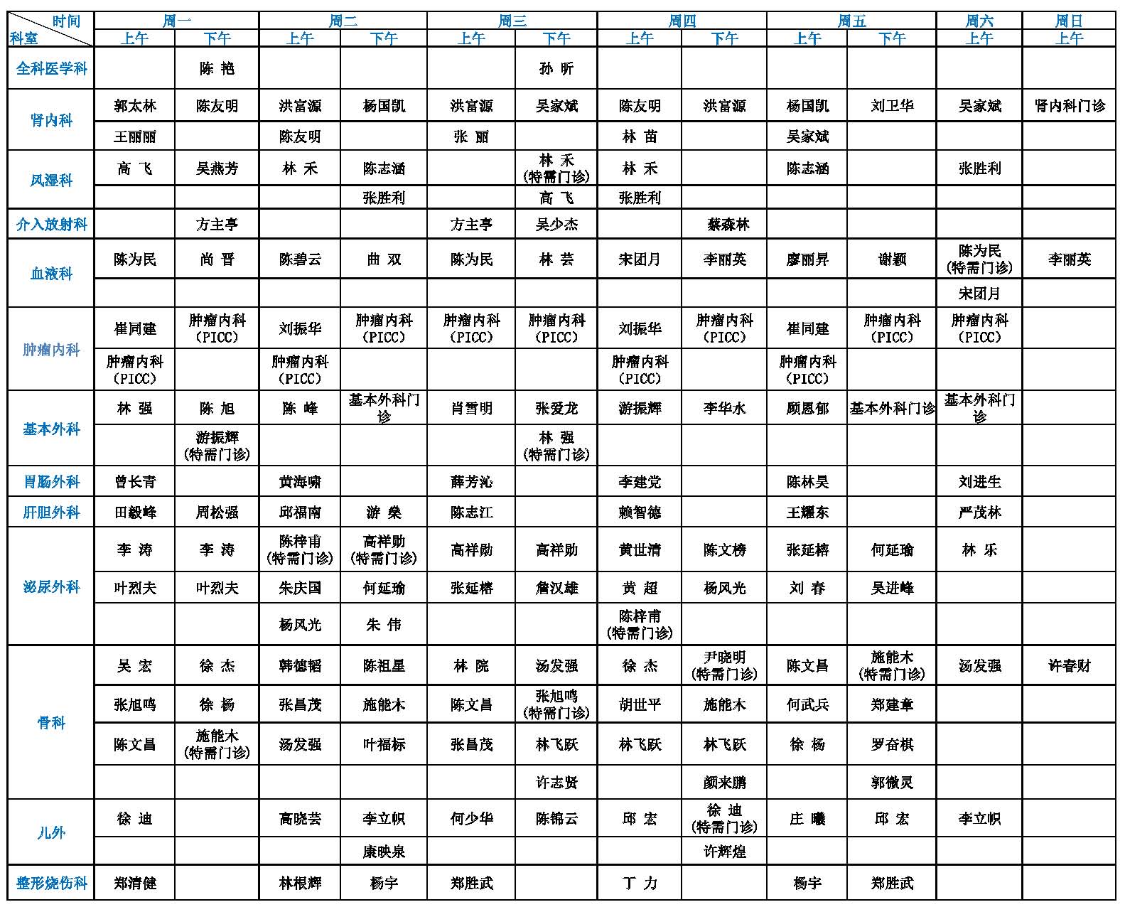 本部4月门诊排班(新排版)_页面_2.jpg